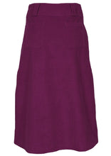 Load image into Gallery viewer, Corduroy Skirt Plum Caspia
