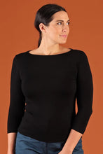 Load image into Gallery viewer, Boat Neck Top - Black
