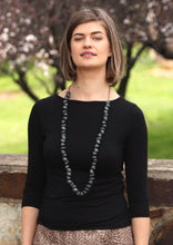 Load image into Gallery viewer, Boat Neck Top - Black
