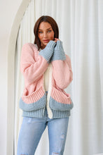 Load image into Gallery viewer, Minnesota Cardi - Pink/ Blue
