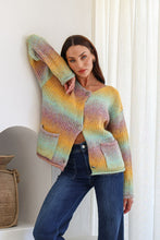 Load image into Gallery viewer, Fruit Tingle Cardigan - Pink /Sage
